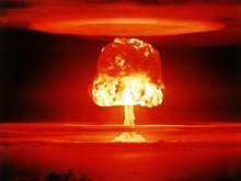 exemplarisches Bild einer Atombombenexplosion